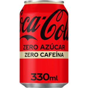 Lata CocaCola Zero Zero 33cl