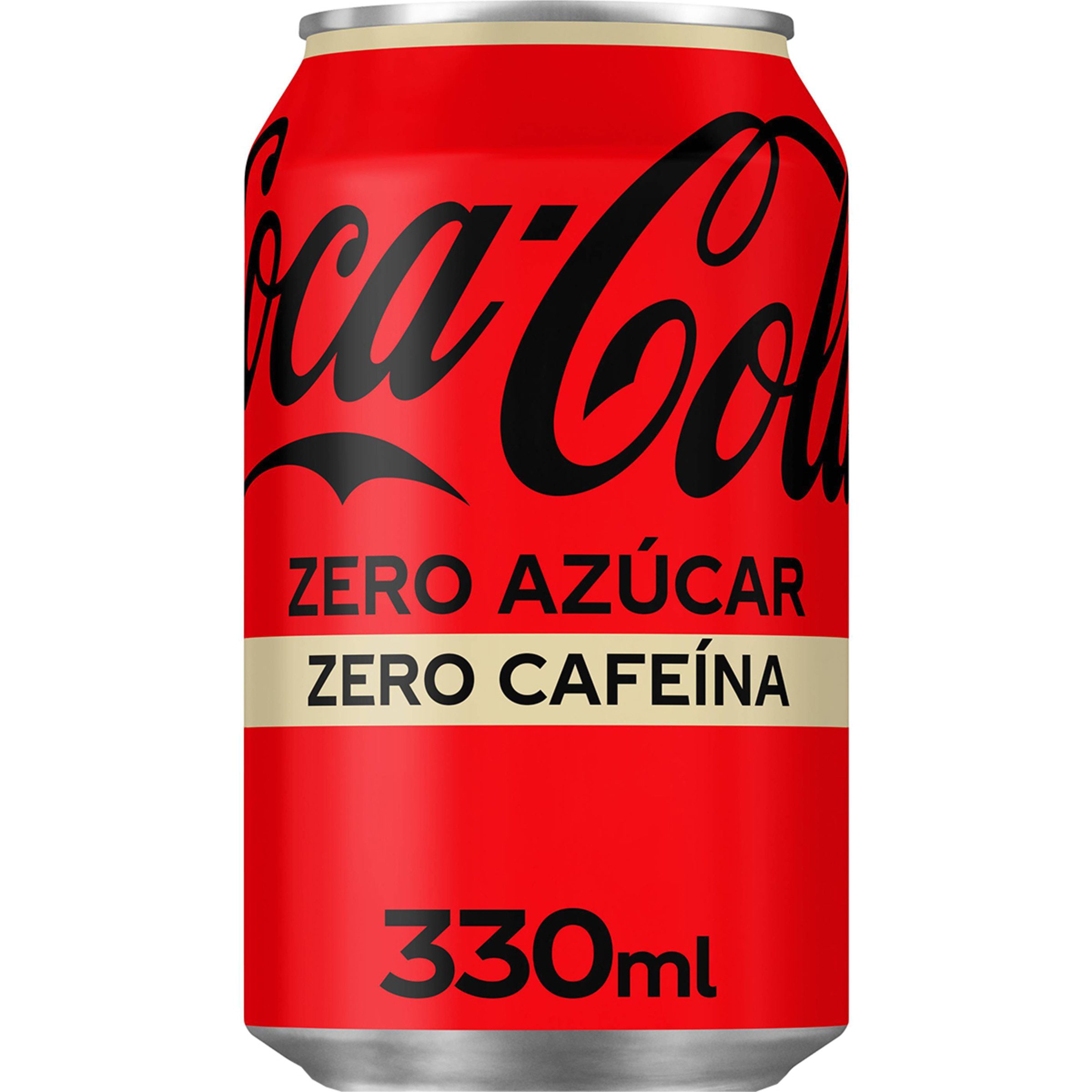 Lata CocaCola Zero Zero 33cl