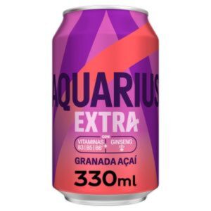 Lata Aquarius Extra (Granada y Açai) 33cl