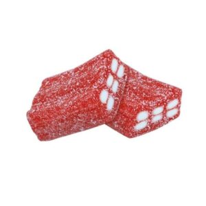 Ladrillo Fresa Relleno Pica-Pica - 100Gr