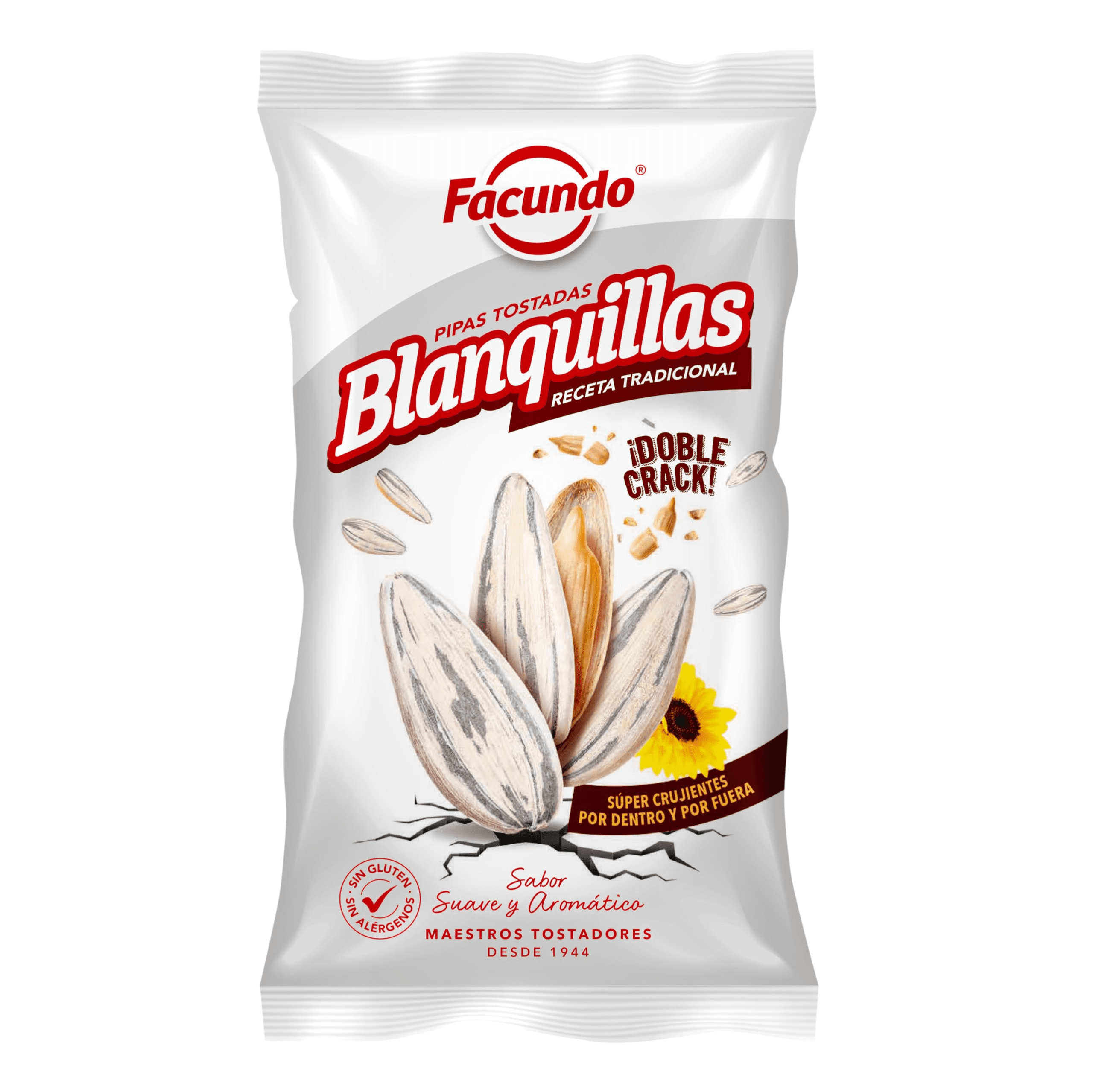 Pipas Tostadas Blanquillas Facundo 200 g