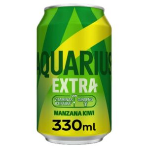 Lata Aquarius Extra (Manzana y Kiwi) 33cl