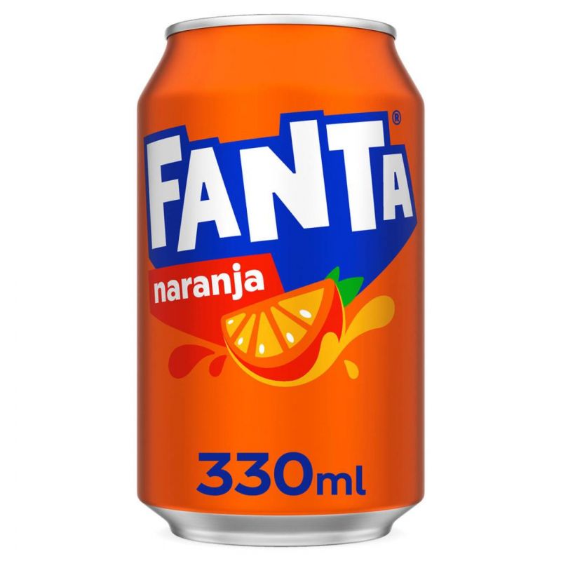 Lata Fanta de Naranja 33cl