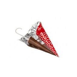 Paraguas de chocolate
