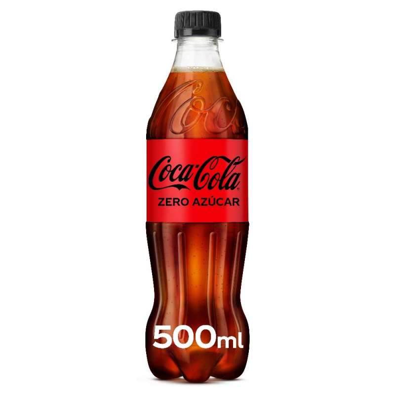 Botella CocaCola Zero 50cl